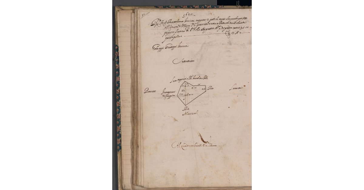 [Terreno concesso a livello nel comune di Uzzano]