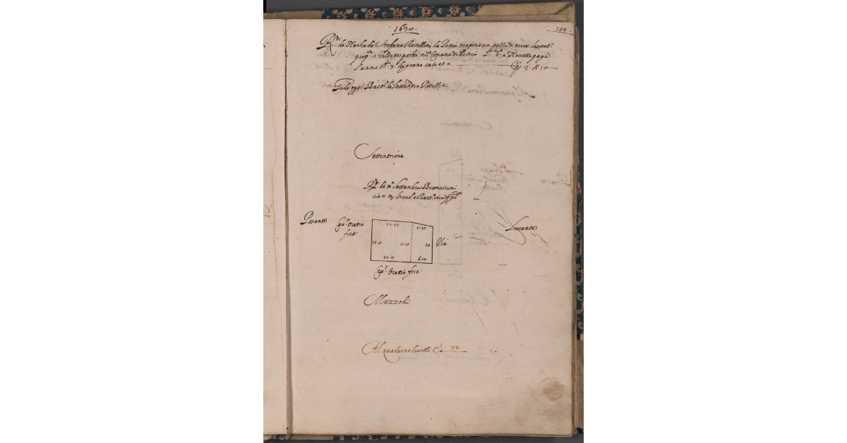 [Terreno concesso a livello nel comune di Pescia]