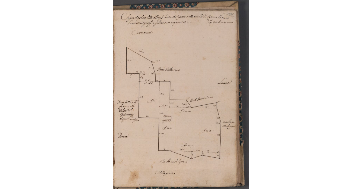 [Terreno di pertinenza del podere degli Alberghi]