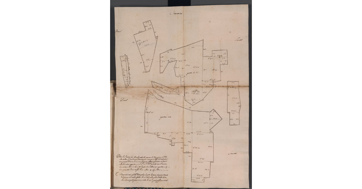 [Podere concesso a livello nel comune di Buggiano]
