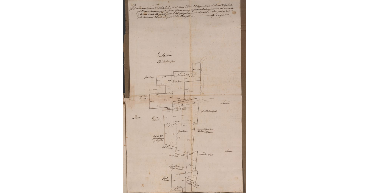 [Podere concesso a livello nel comune di Pescia]