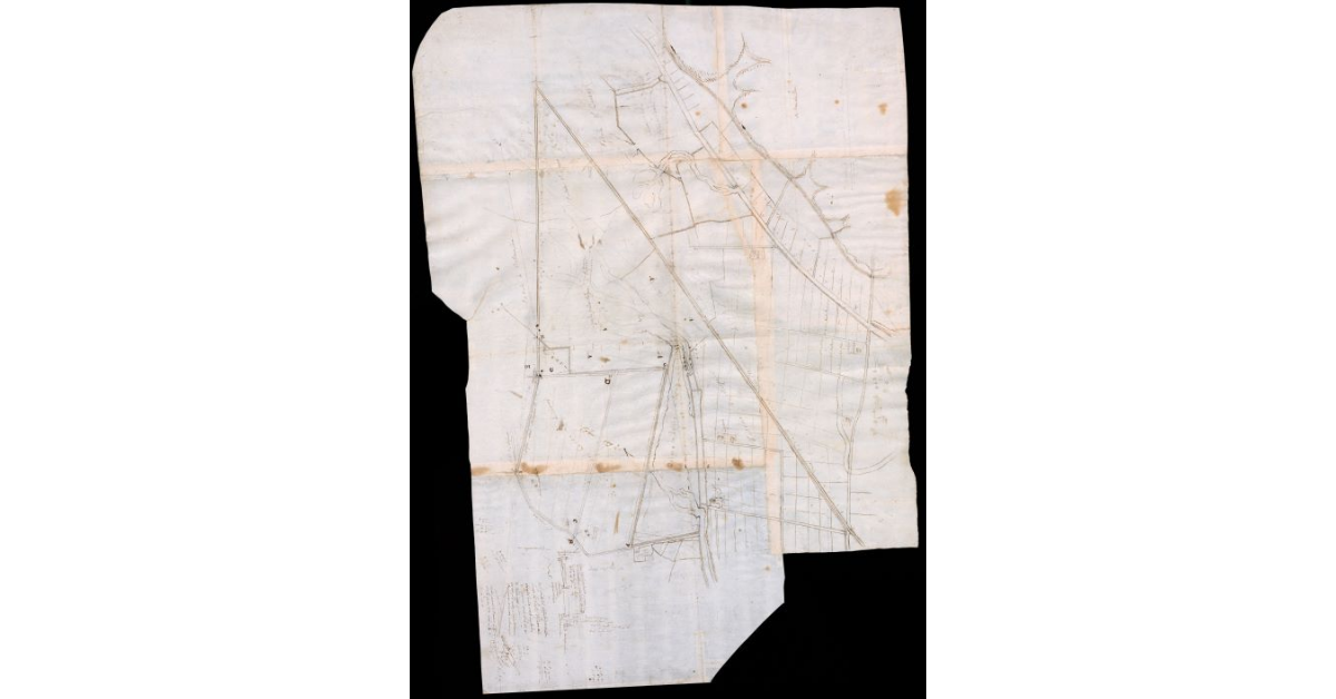 [Disegno preparatorio sulle colmate e sugli appoderamenti nelle fattorie granducali della Valdinievole]