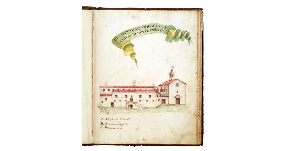 Prospetto anteriore della chiesa di San Francesco