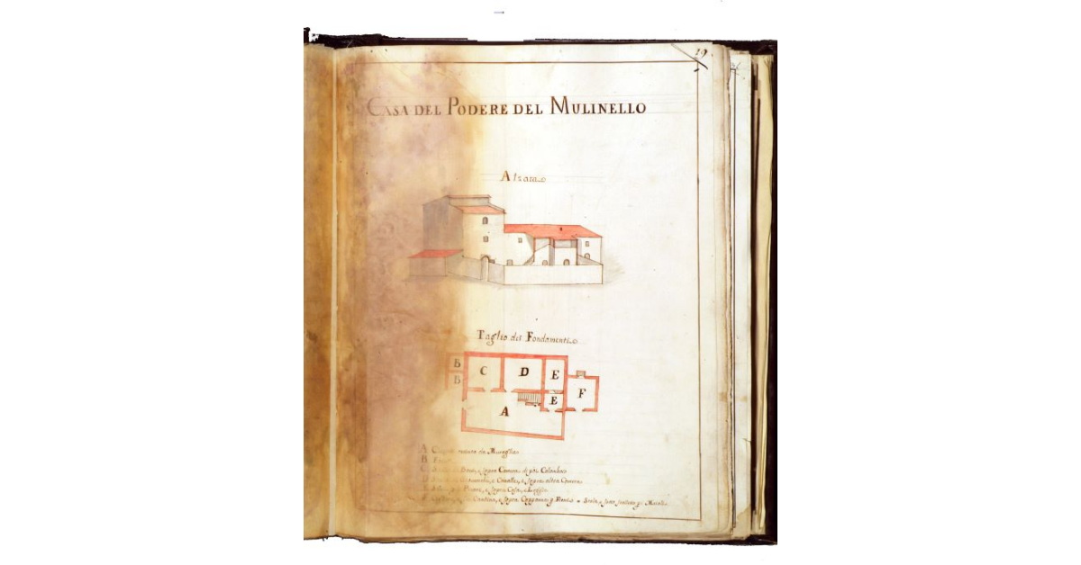 Casa del podere del Mulinello