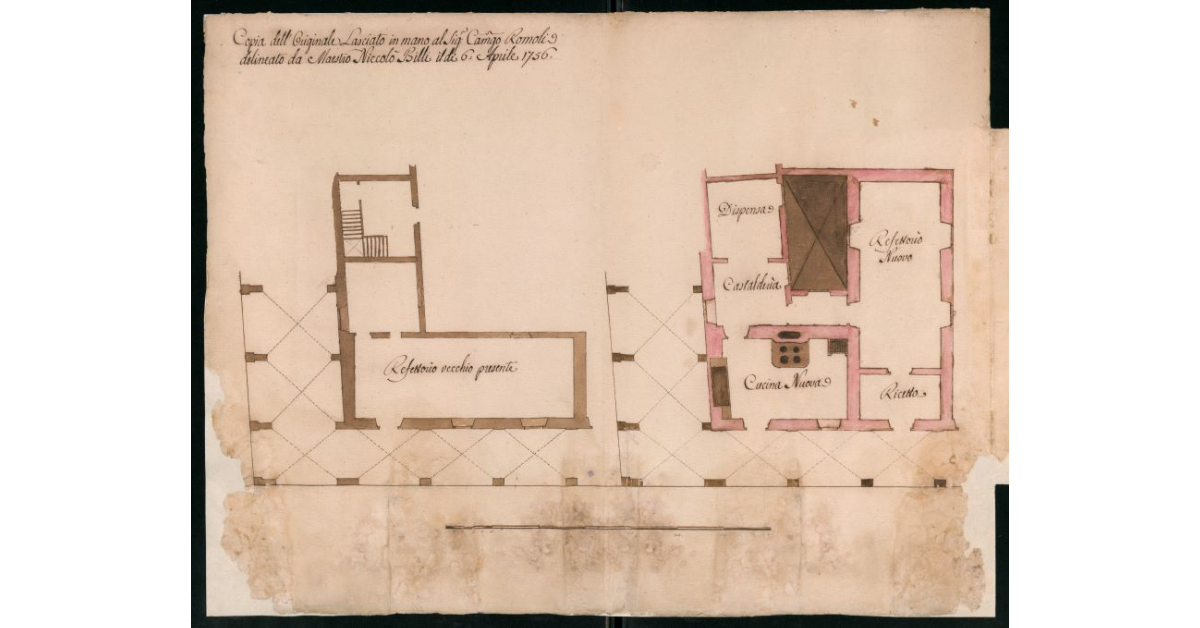 [Progetto di ristrutturazione ed ampliamento di un edificio conventuale di proprietà del R.Spedale Nuovo di Pisa]