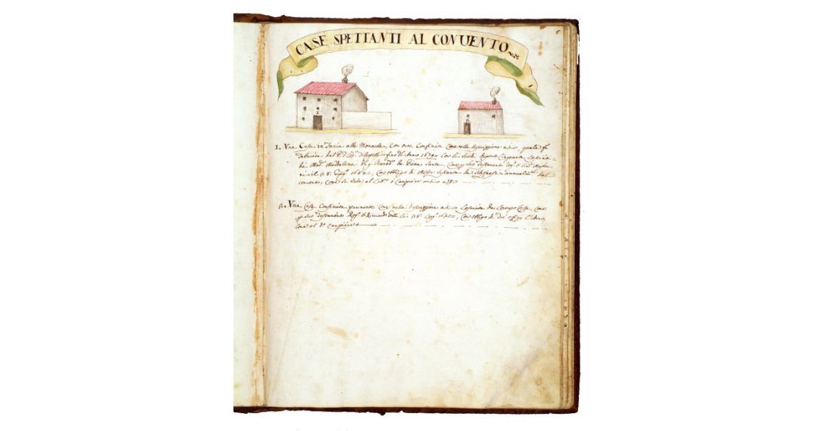 [Case spettanti al convento di San Francesco di Grosseto]