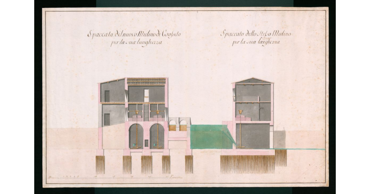 Spaccato del nuovo Mulino di Grosseto