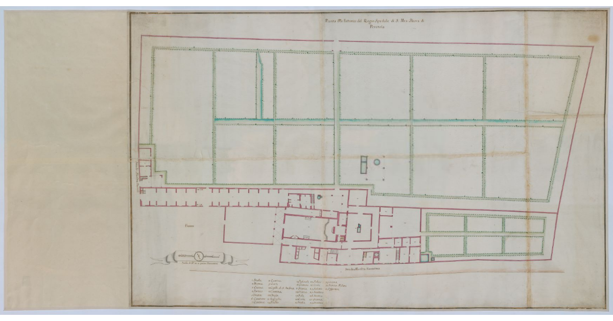 Pianta della Fattoria del Regio Spedale di S. Maria Nuova di Peretola