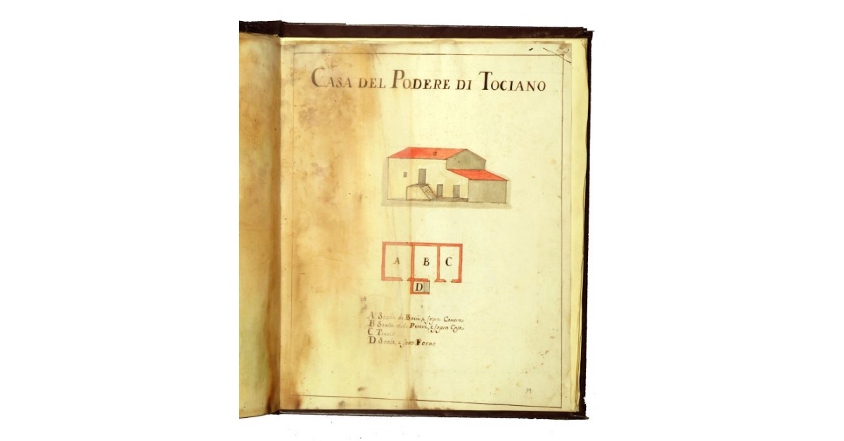 Casa del podere di Tociano