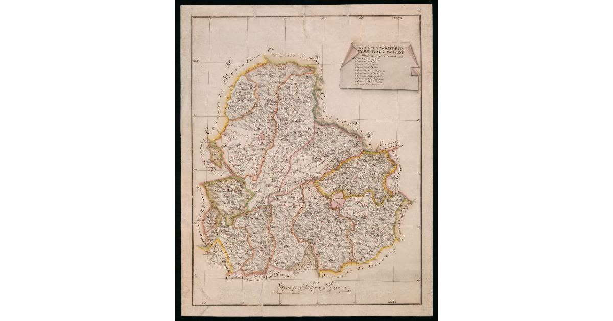 Carta del Territorio Fiorentino e Pratese