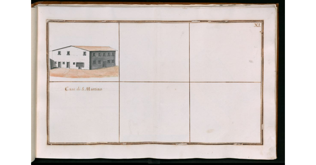 [Tav.XI - Case di S.Martino]