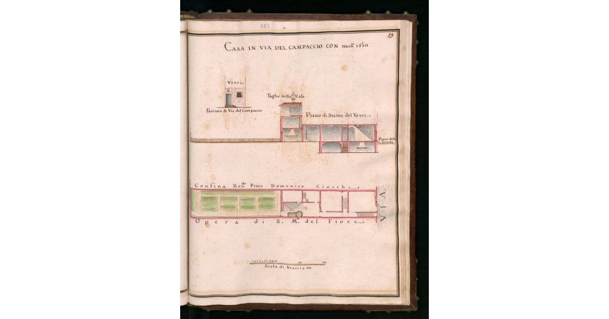 Casa in Via del Campuccio con numero 1652