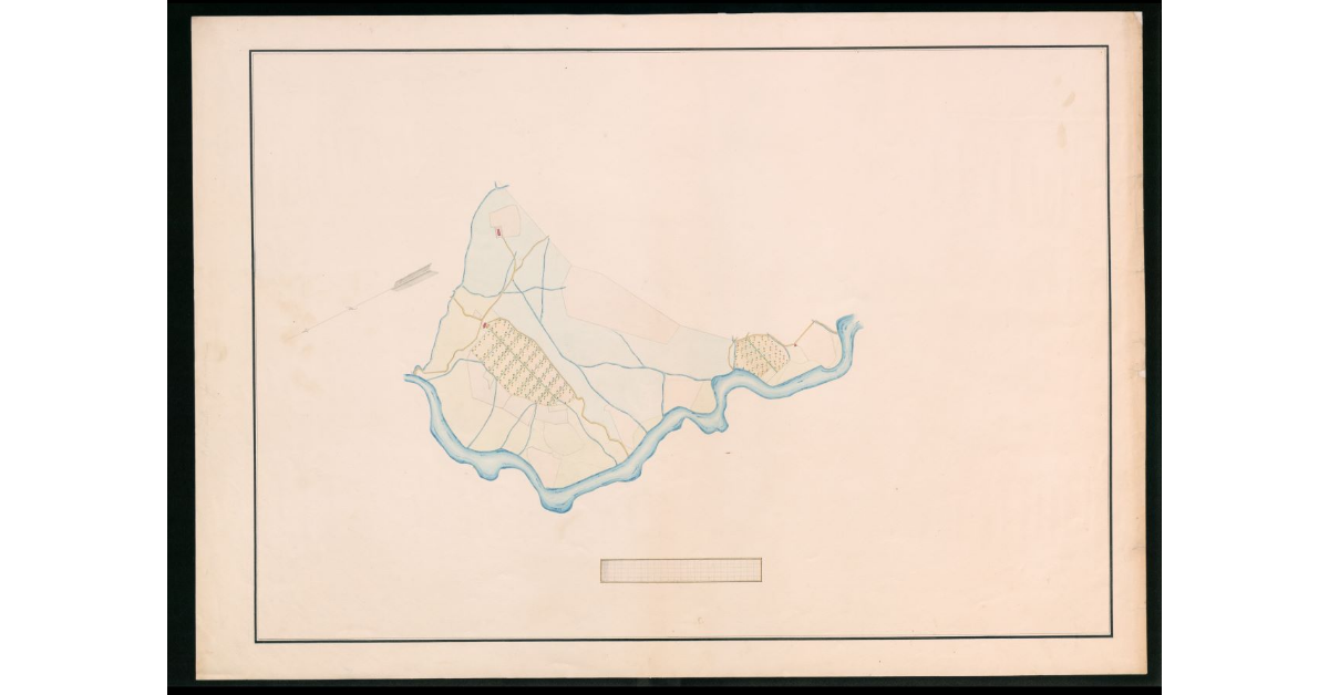 [Pianta geometrica del podere della Casa Nuova]