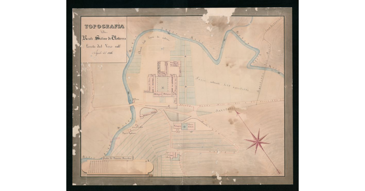 Topografia delle Reali Saline di Volterra levate dal vero nell'aprile del 1836
