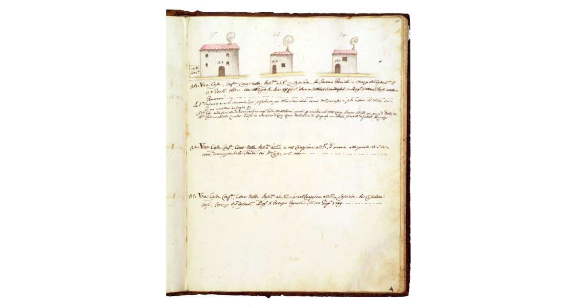 [Case spettanti al convento di San Francesco di Grosseto]