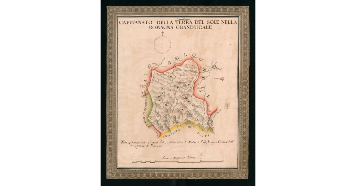 Tav.4 - Capitanato della Terra del Sole nella Romagna Granducale