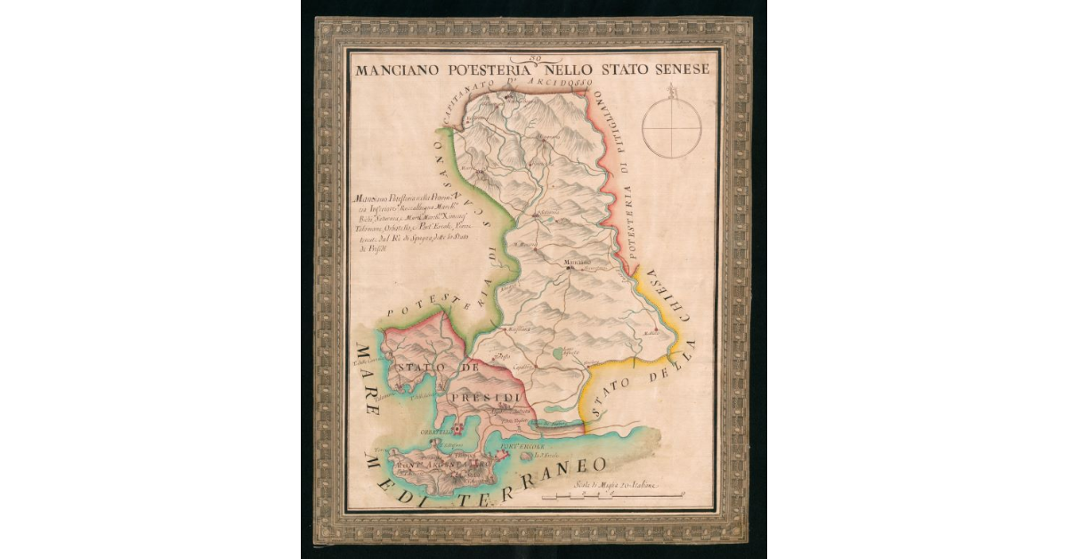 Tav.30 - Manciano Potesteria nello Stato Senese