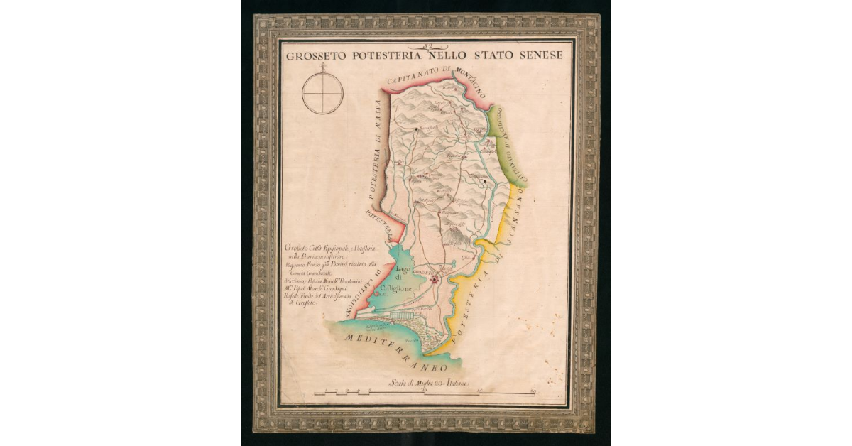 Tav.32 - Grosseto Potesteria nello Stato Senese