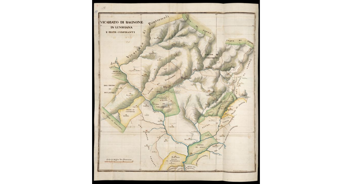 Vicariato di Bagnone in Lunigiana e feudi confinanti