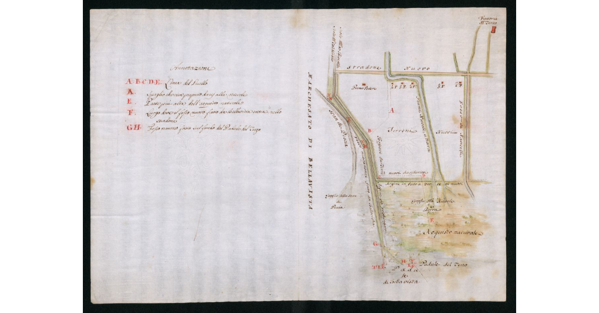 [Colmate dei corsi d'acqua Nievole e Borra presso Bellavista]