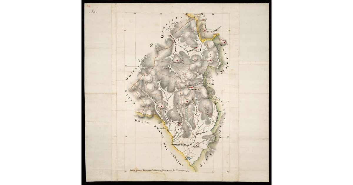 Stato Senese. Provincia Inferiore. Potesteria di Scansano