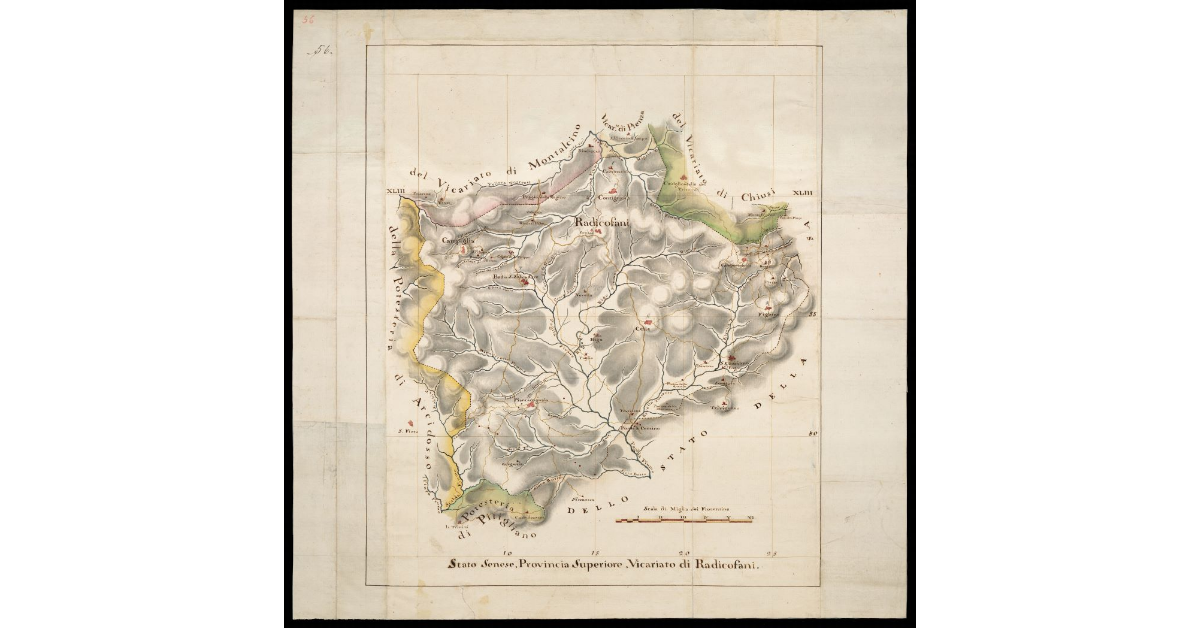 Stato Senese. Provincia Superiore. Vicariato di Radicofani