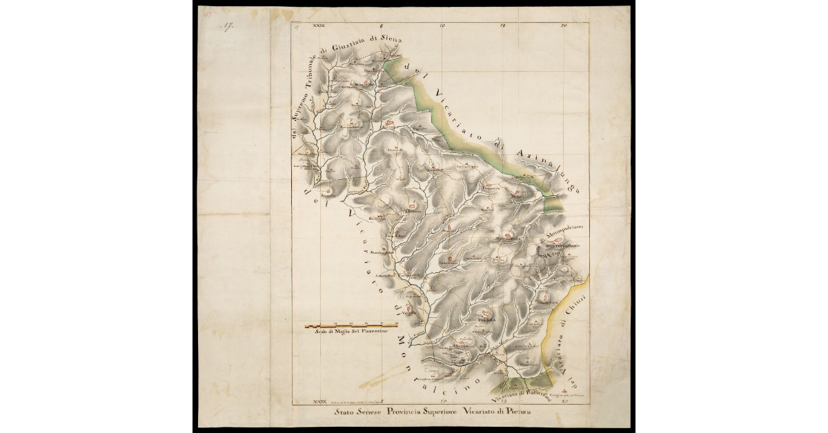 Stato Senese. Provincia Superiore. Vicariato di Pienza