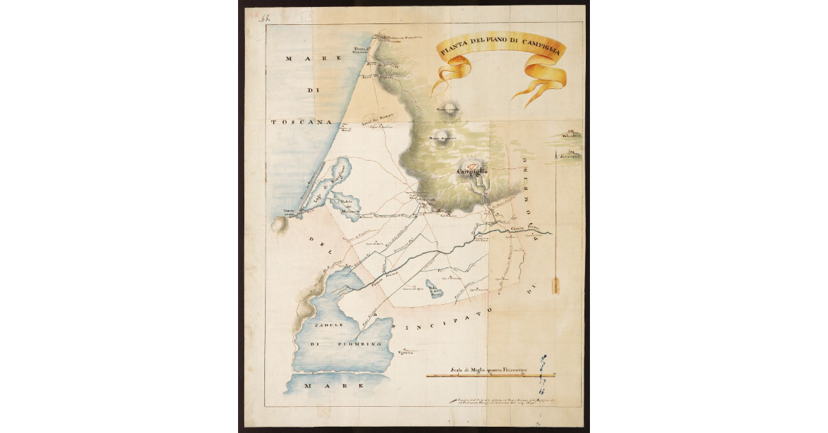 Pianta del Piano di Campiglia