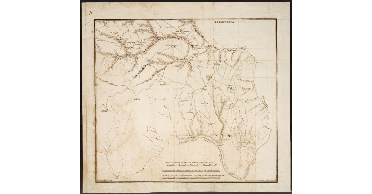 [Pianta del Barco Reale di Artimino]