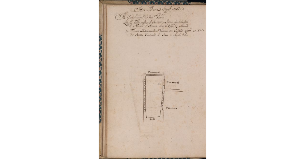 [Terreno concesso a livello nel comune di Pescia]