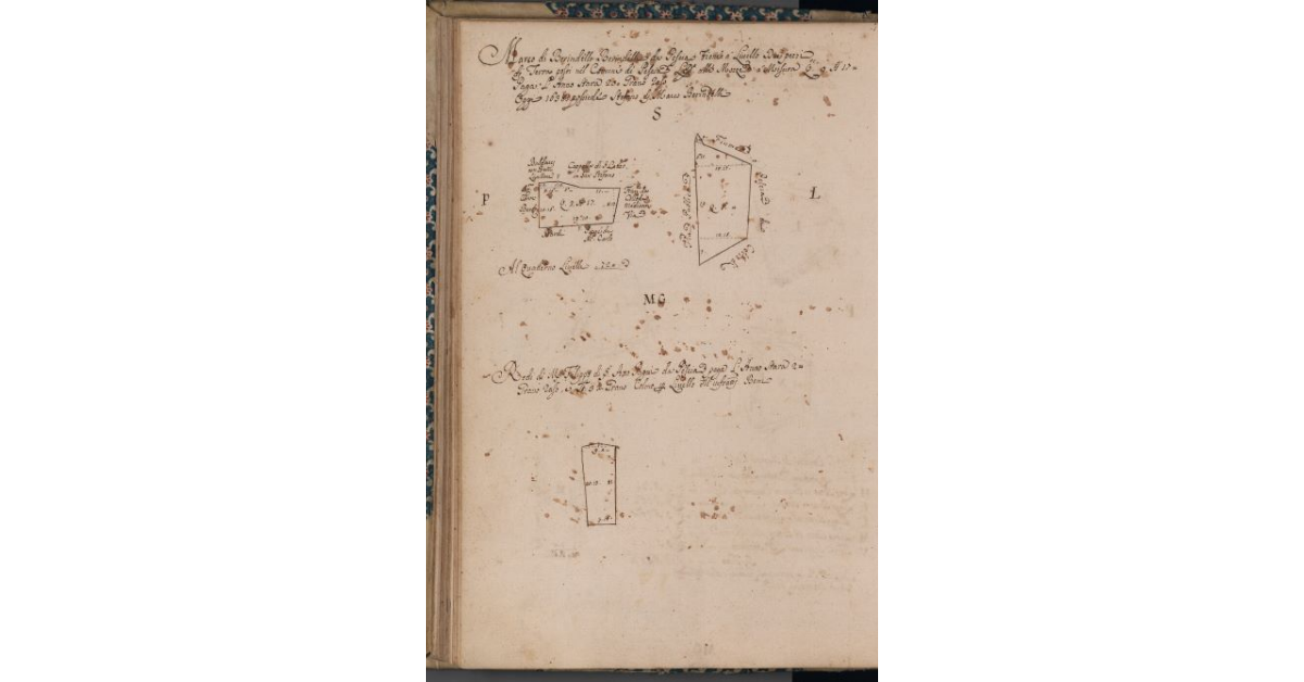 [Terreni concessi a livello nel comune di Pescia]