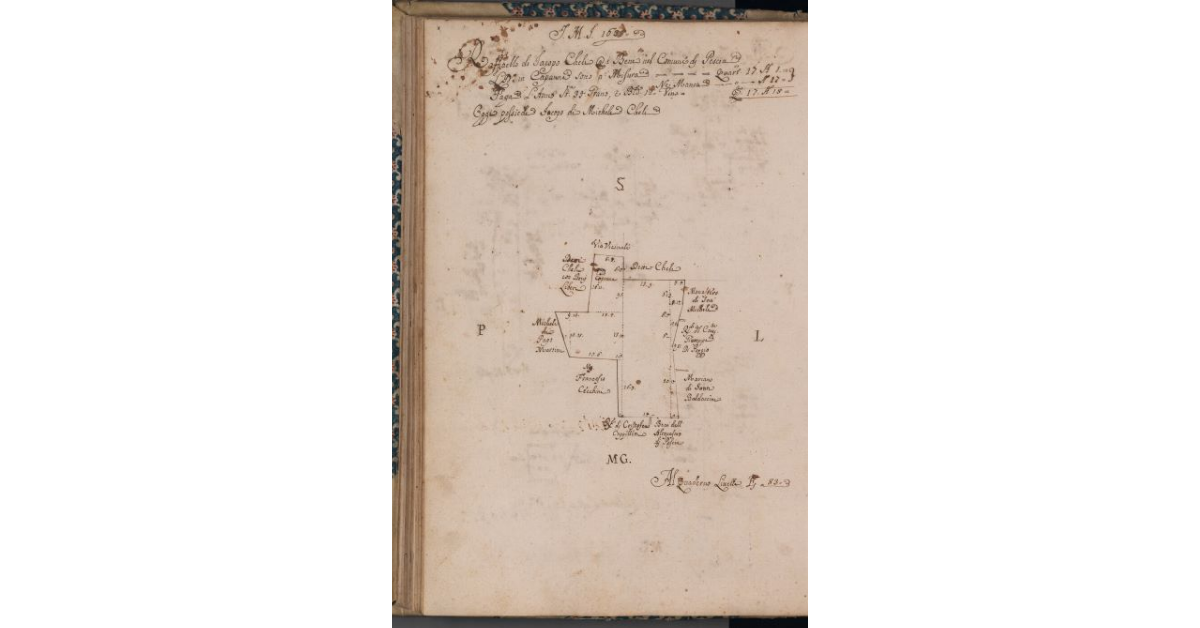 [Terreno concesso a livello nel comune di Pescia]