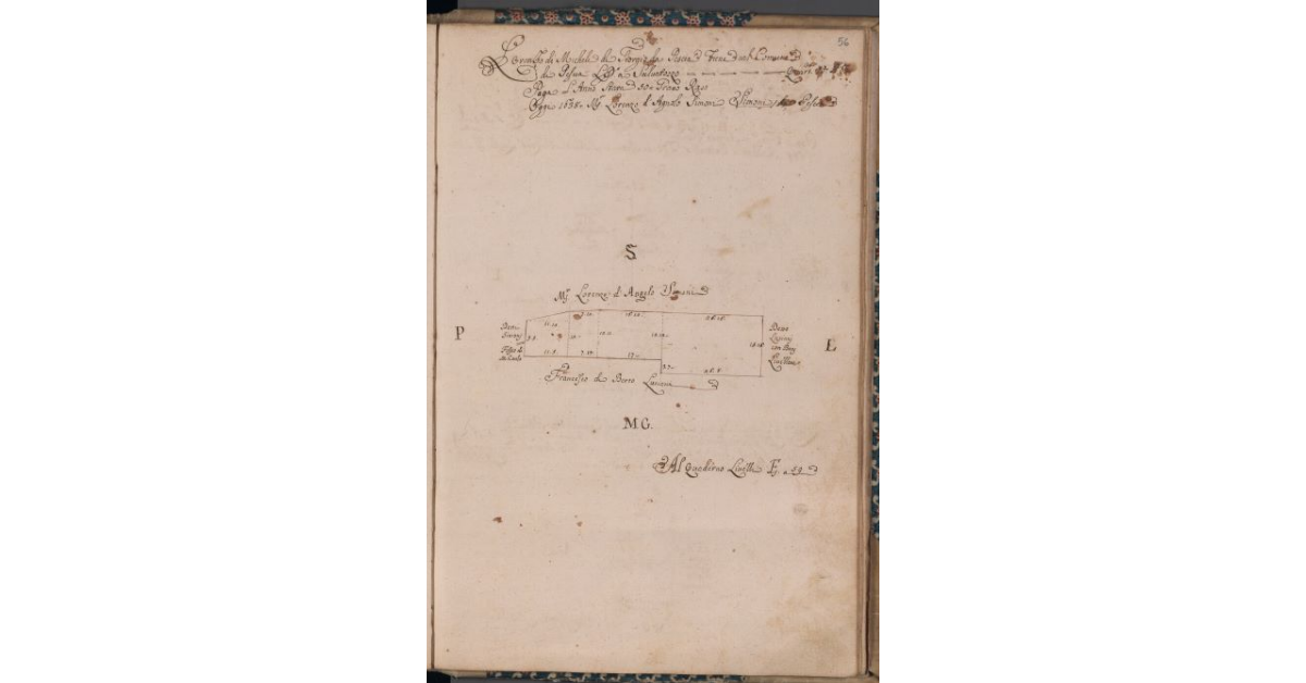 [Terreno concesso a livello nel comune di Pescia]