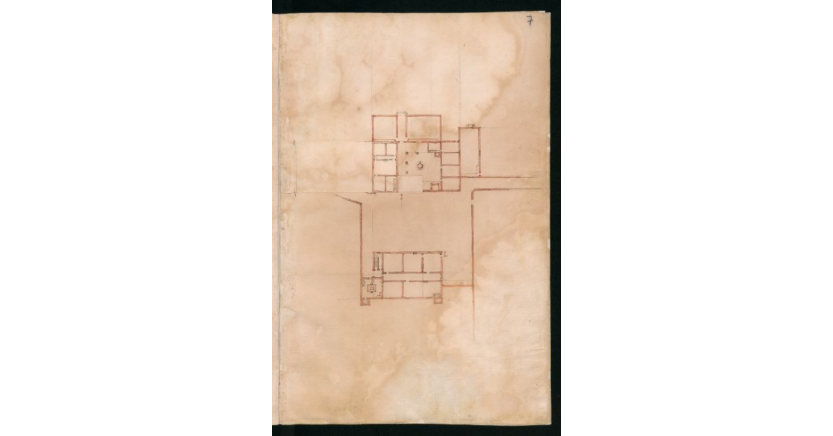 [Pianta degli annessi al palazzo di Pratolino di S.A.S]