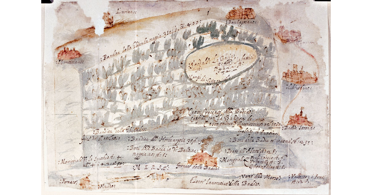 [Chiusdino. Beni dell'Abbazia di Serena]