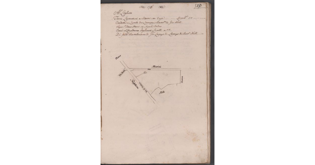 [Appezzamento di terreno situato al Laghetto]