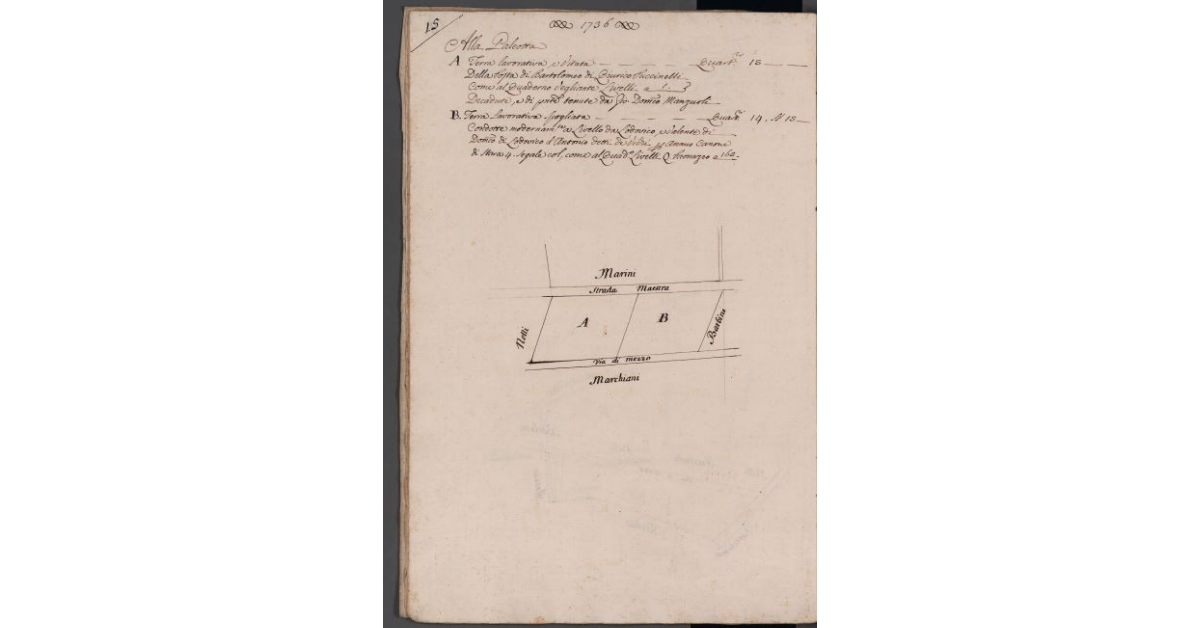 [Appezzamenti di terreno situati alla Galeotta]