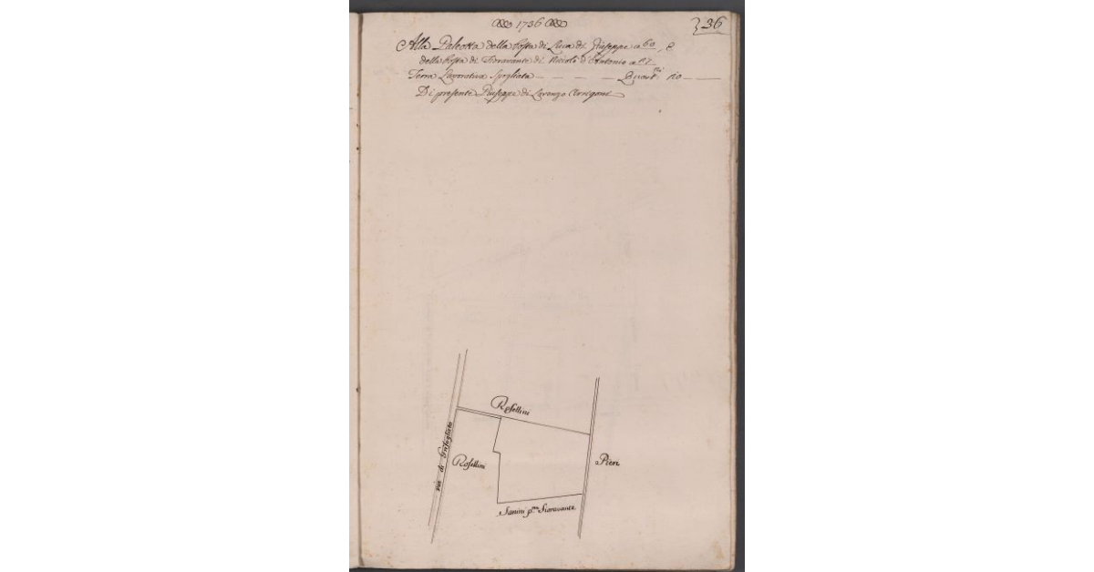 [Appezzamento di terreno situato alla Galeotta]