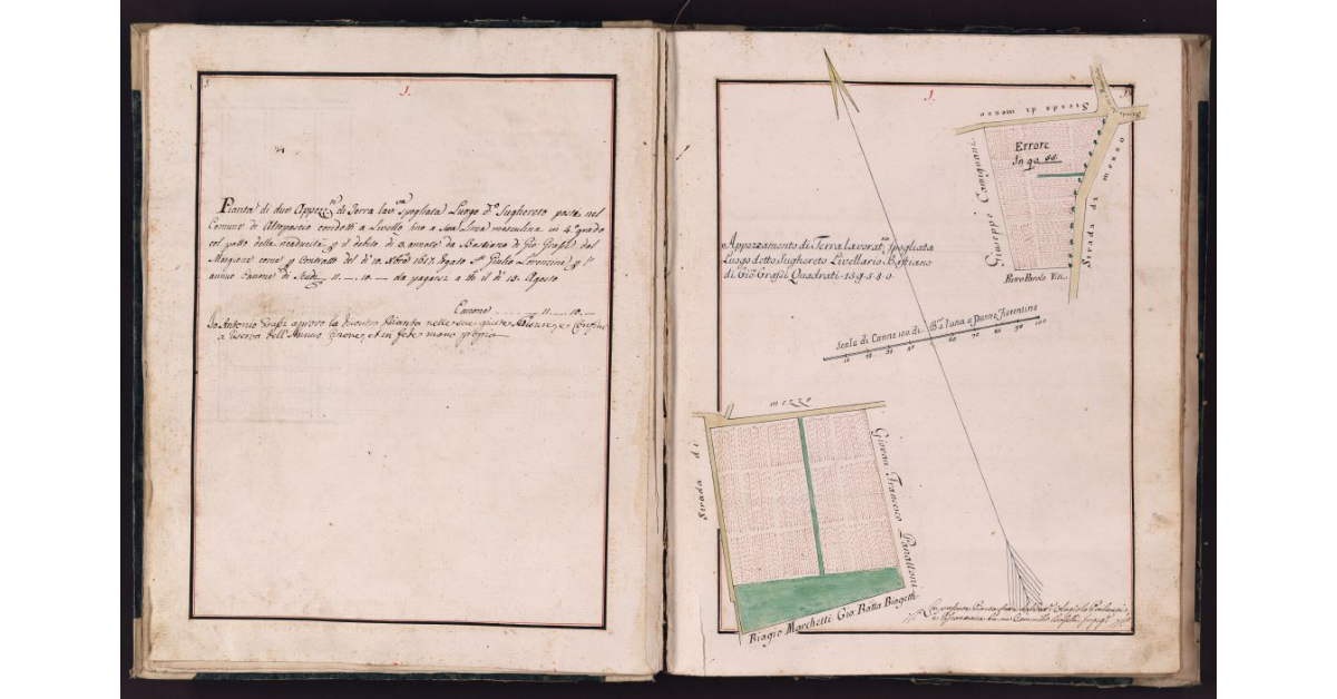 [Appezzamenti di terreno posti in località Sughereto nel comune di Altopascio]
