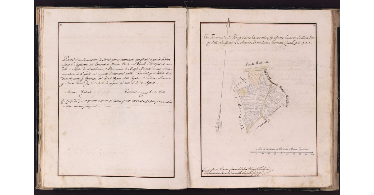 [Tenimento di terre situato in località Sughereto nel comune di Montecarlo]