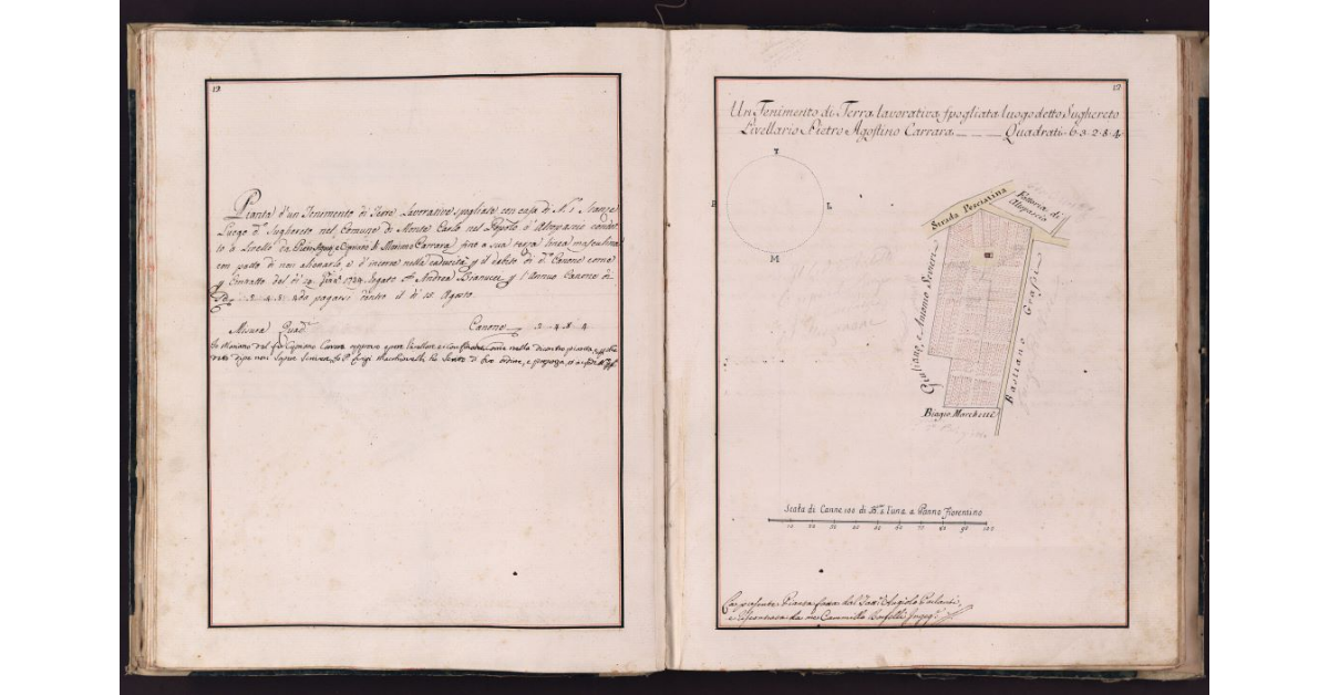 [Appezzamento di terreno lavorativo nudo situato in località Sughereto nel comune di Montecarlo]