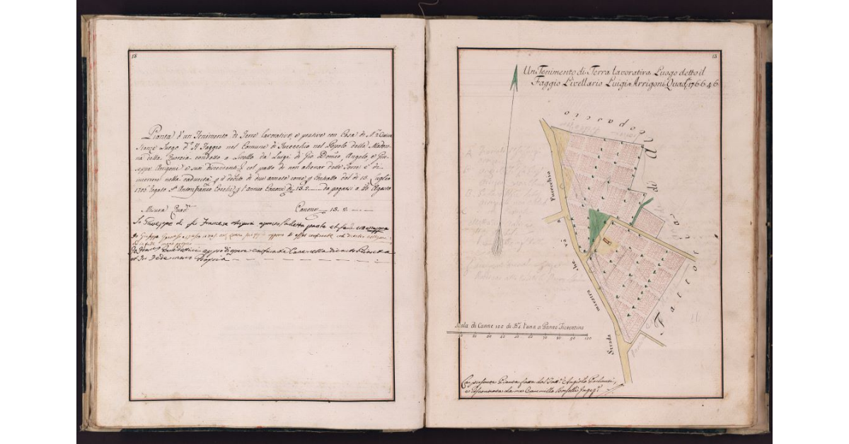 [Tenimento di terra situato in località il Faggio nel comune di Fucecchio]