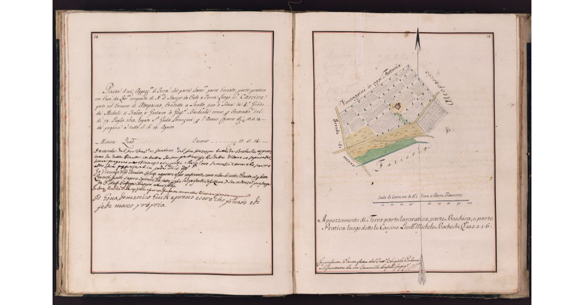 [Appezzamento di terreno situato in località Cascine nel comune di Altopascio]