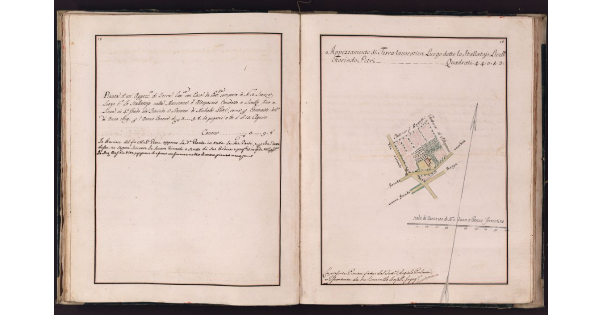 [Appezzamento di terreno situato in località Stallatoio]