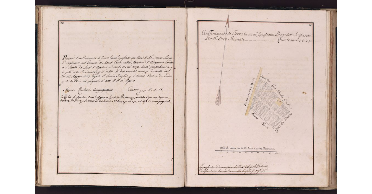 [Appezzamento di terreno lavorativo situato in località Sughereto nel comune di Montecarlo]