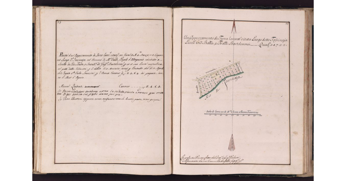 [Appezzamento di terreno situato in località Tassinaia nel comune di Altopascio]
