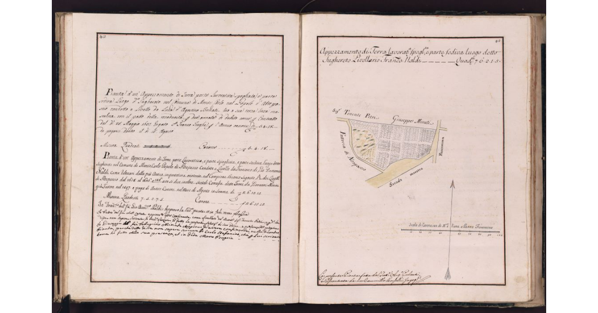 [Appezzamento di terreno situato in località Sughereto nel comune di Montecarlo]