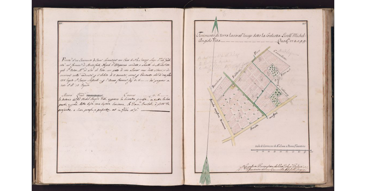 [Tenimento di terra lavorativa situato in località Galeotta nel comune di Montecarlo]
