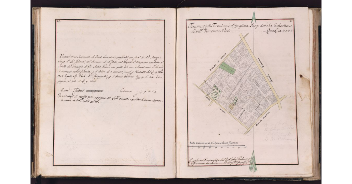 [Tenimento di terra lavorativa situato in località Galeotta nel comune di Montecarlo]