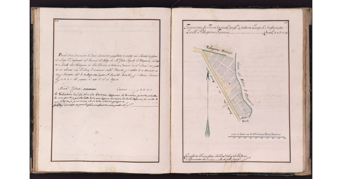 [Tenimento di terra situato in località Sughereto nel comune di Montecarlo]